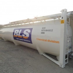 Dry bulk silo containers